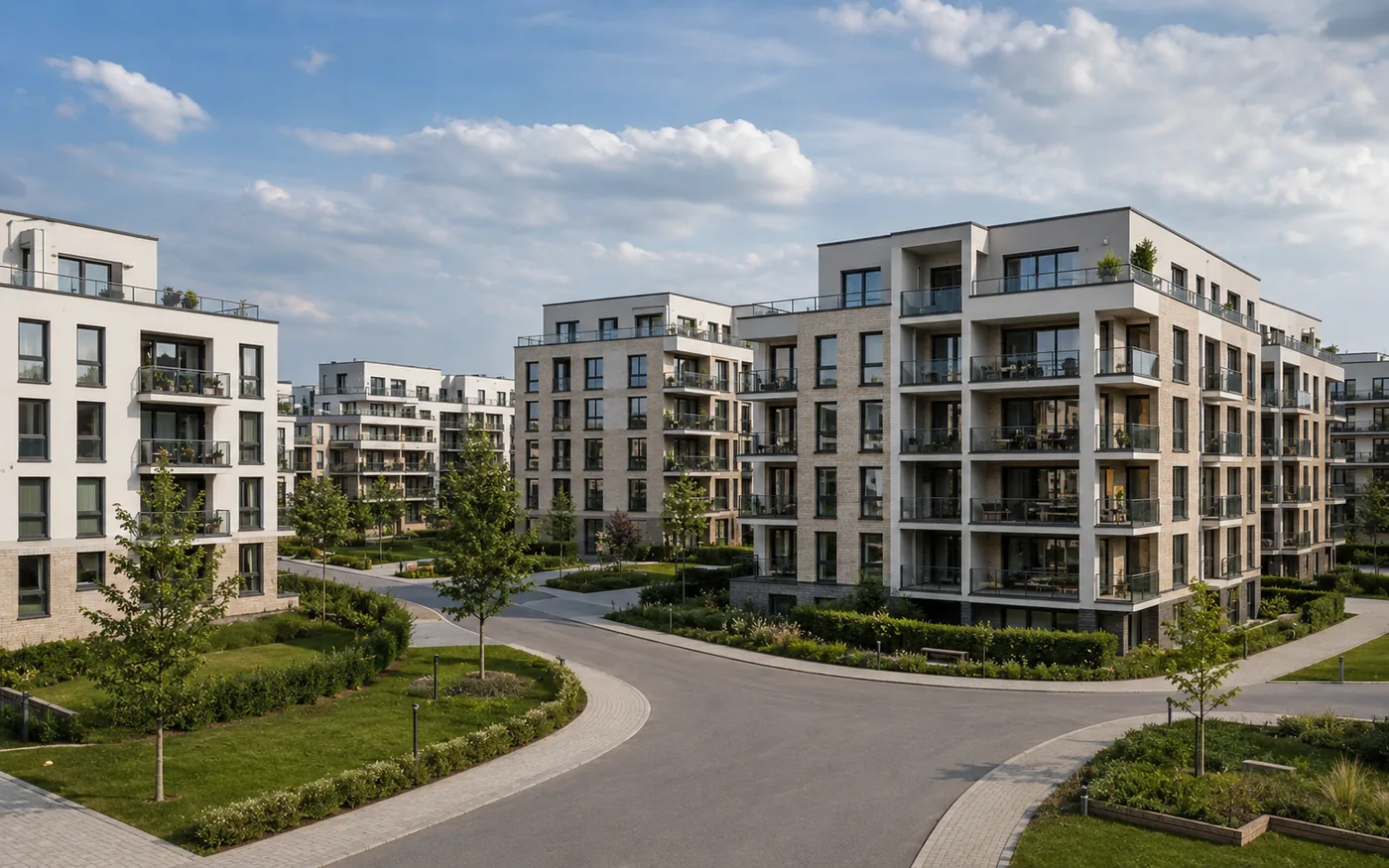 Nachher: Neubau, Erstbezug