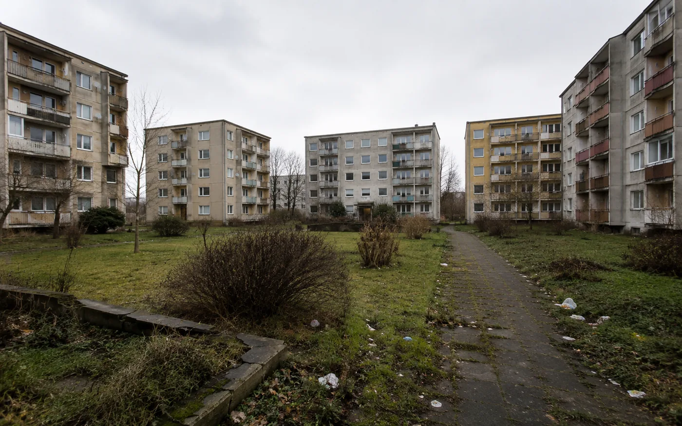 Vorher: Wohnanlage, 60 Einheiten